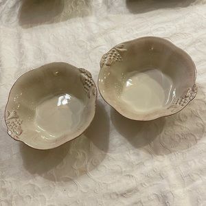 Set of 2 Casafina bowls, made in Portugal